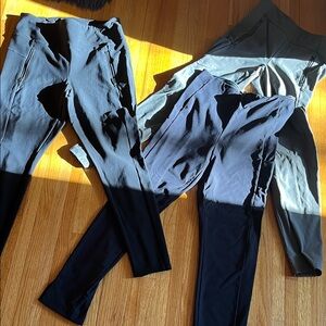 Athleta Stellar Tights M/8 Lot